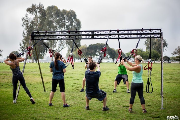 Suspension Training @CoreFit Boot Camps, Mission Bay, San Diego